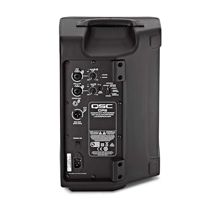 QSC CP8 1000W 8 inch Powered Speaker