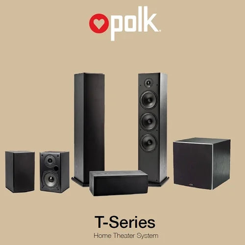 Polk Audio Fusion T Series - 5.1 Channel Home Theater Speaker Package