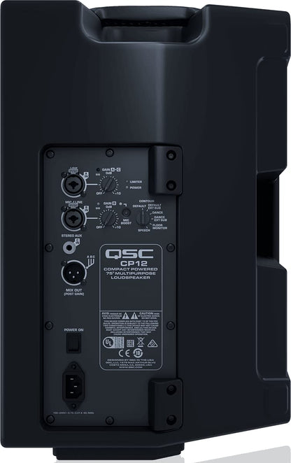 QSC CP12 1000W 12 inch Powered Speaker