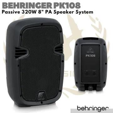 Behringer PK108 320W 8-inch Passive Speaker