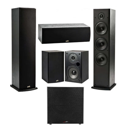 Polk Audio Fusion T Series - 5.1 Channel Home Theater Speaker Package